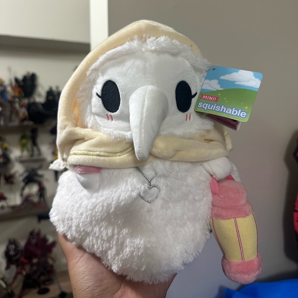 NWT Squishable mini plague nurse and Amazon plague doctor